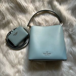 Kate Spade Small Darcy Bucket Bag & Wallet